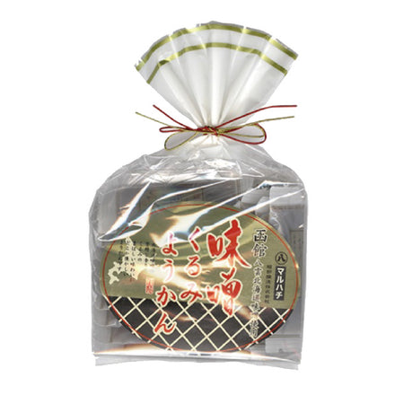 服部醸造 味噌クルミようかん 12個 北海道八雲町味噌使用