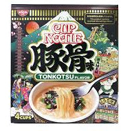 日清 カップヌードル 豚骨味 4食 肉・牛乳・卵不使用