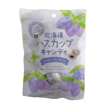 北海道ハスカップキャンディ 北海道産ハスカップ果汁使用