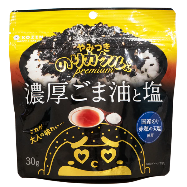 のりごまくん 小善本店 やみつきのりカケルくんPREMIUM 濃厚ごま油と塩 海苔