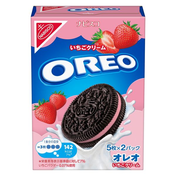 オレオ いちごクリーム モンデリーズ・ジャパン クッキー ビスケット 5 