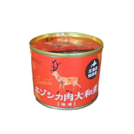 北海道 知床産 エゾシカ肉大和煮 鹿 ジビエ