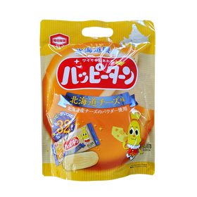 ハッピーターン 北海道チーズ味 約32袋 北海道限定