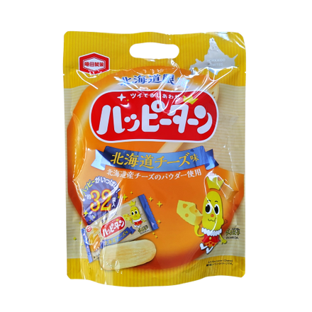 ハッピーターン 北海道チーズ味 約32袋 北海道限定