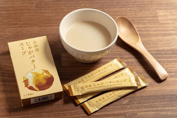 北海道じゃがバタースープ 4袋 グリーンズ北見 粉末顆粒 じゃかいも ポテト