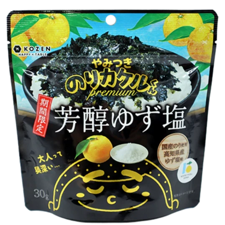 やみつきのり カケルくん 芳醇ゆず塩  海苔