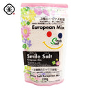 スマイルソルト ヨーロピアンミックス スタンドパウチ 250g 3種ミックス岩塩
