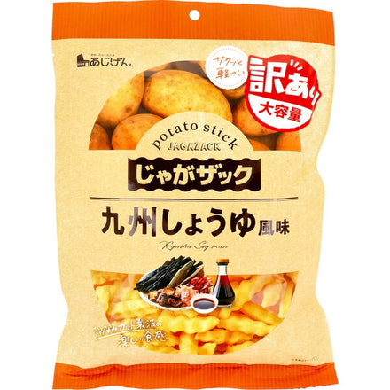 じゃがザック 九州醤油風味 訳あり大容量 なみなみカット