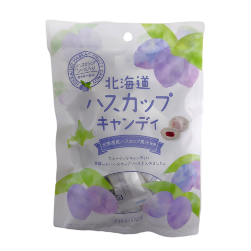 北海道ハスカップキャンディ 北海道産ハスカップ果汁使用