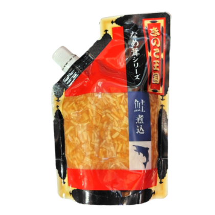 北海道 きのこ王国 鮭煮込 なめ茸 スタンドパック 270g