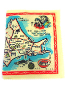 北海道名産 バター飴 地図布 3個までクリックポスト可