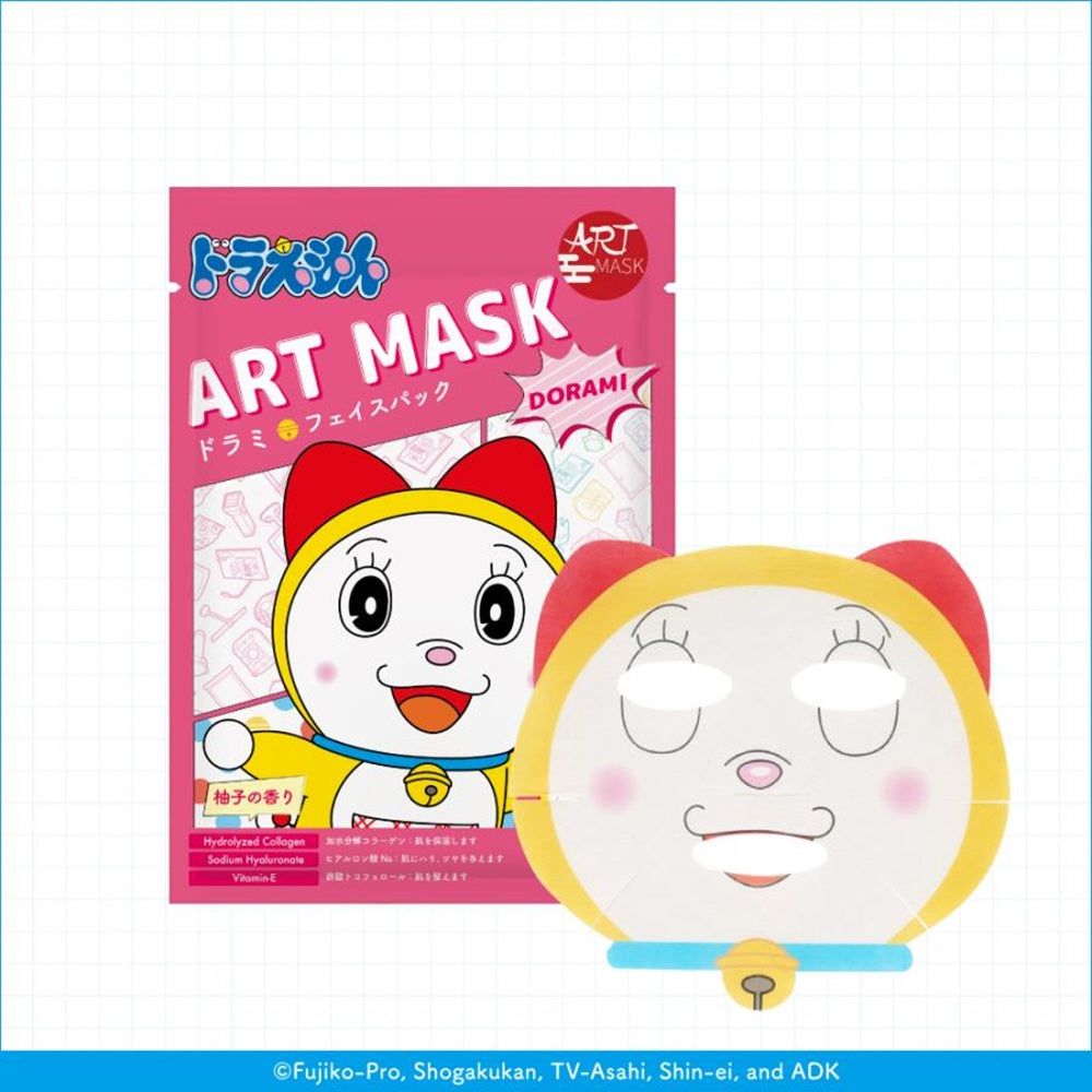 ドラえもんマスク 全3種 なりきりアートマスク 美容シートマスク