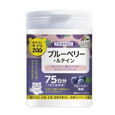 おやつにサプリZOO ブルーベリー+ルテイン ブルーベリー風味 150粒 サプリメント ユニマットリケン