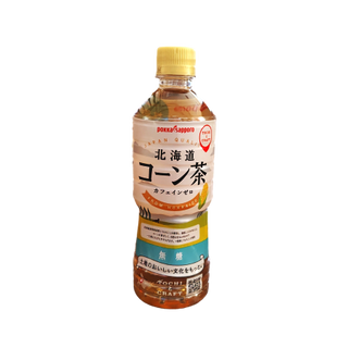 北海道コーン茶 525ml　カフェインゼロ 無糖 pokka sapporo