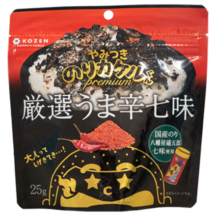 やみつきのり カケルくん 厳選うま辛七味  海苔