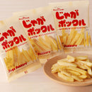 じゃがポックル オホーツクの塩味 18g×6袋入 カルビー calbee ポテトファーム 北海道土産 北海道限定 お菓子 取り寄せ お土産 人気 じゃがいも スナック菓子