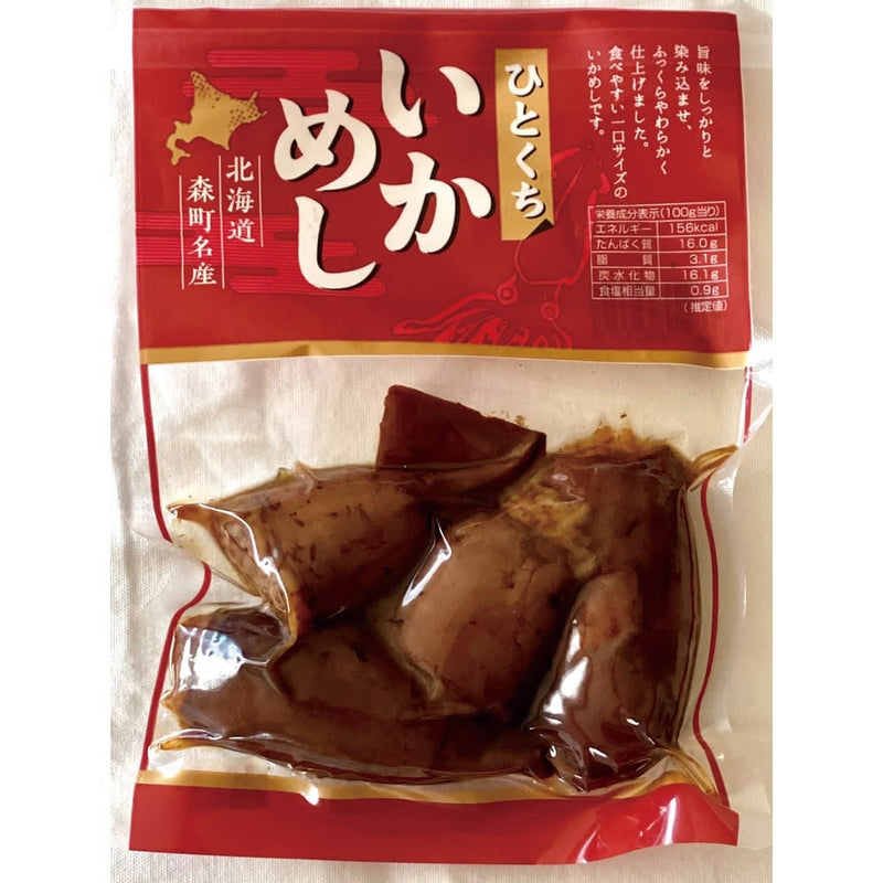 北海道森町名産 ひとくちいかめし 180g 北海道米使用 マルモ食品 一口サイズ イカ飯 イカメシ