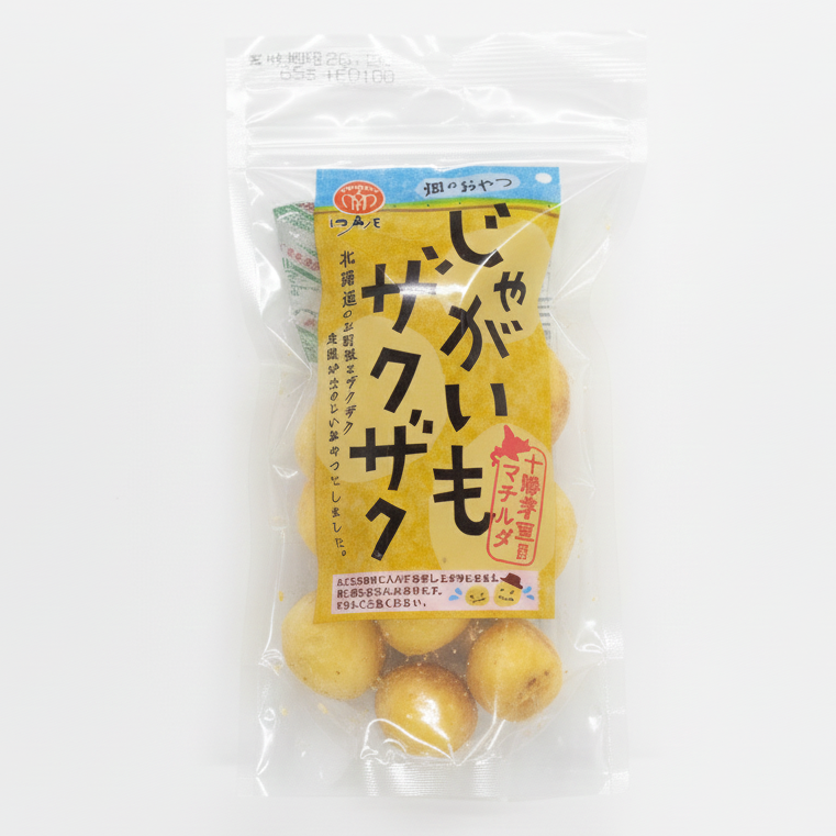 じゃがいもザクザク北海道産じゃがいも 65g│お菓子の王国はっぴ