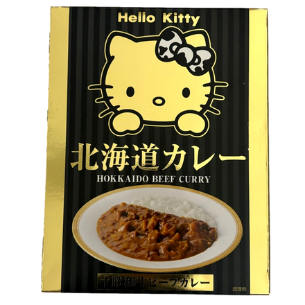 北海道カレー ハロウキティ 十勝和牛ビーフカレー  [ネコポス2個可]