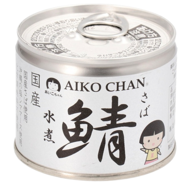 国産 鯖水煮 伊藤食品 さば サバ 水煮缶 沖縄の塩シママース使用 AIKO CHAN