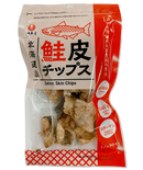 鮭皮チップス 北海道産 14g ﾉﾝﾌﾗｲ 糖質ｾﾞﾛ ｺﾗｰｹﾞﾝ タンパク質
