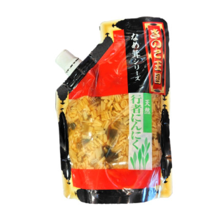 北海道きのこ王国 行者にんにく なめ茸 スタンドパック 270g