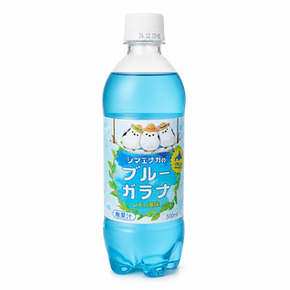 シマエナガのブルーガラナ 500ml 北海道