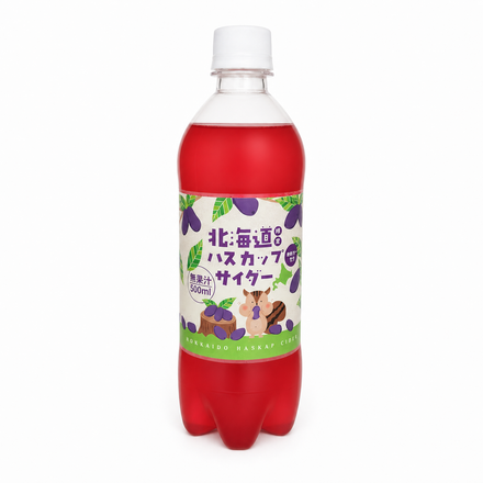 ハスカップサイダー 500ml 北海道