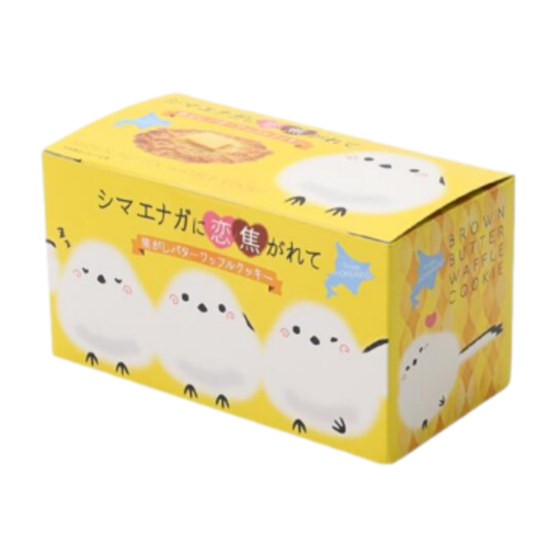 シマエナガに恋焦がれて ワッフルクッキー