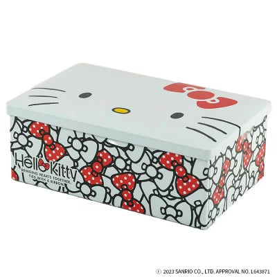 ハローキティプリントクッキー サンリオ お菓子缶 キティーちゃん