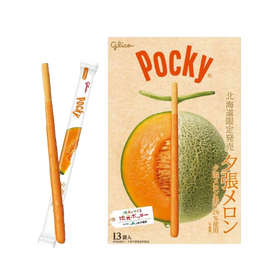 夕張メロン ポッキー 13袋 北海道限定 夕張メロン果汁使用