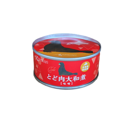 知床産とど肉 大和煮缶 北海道産 トド