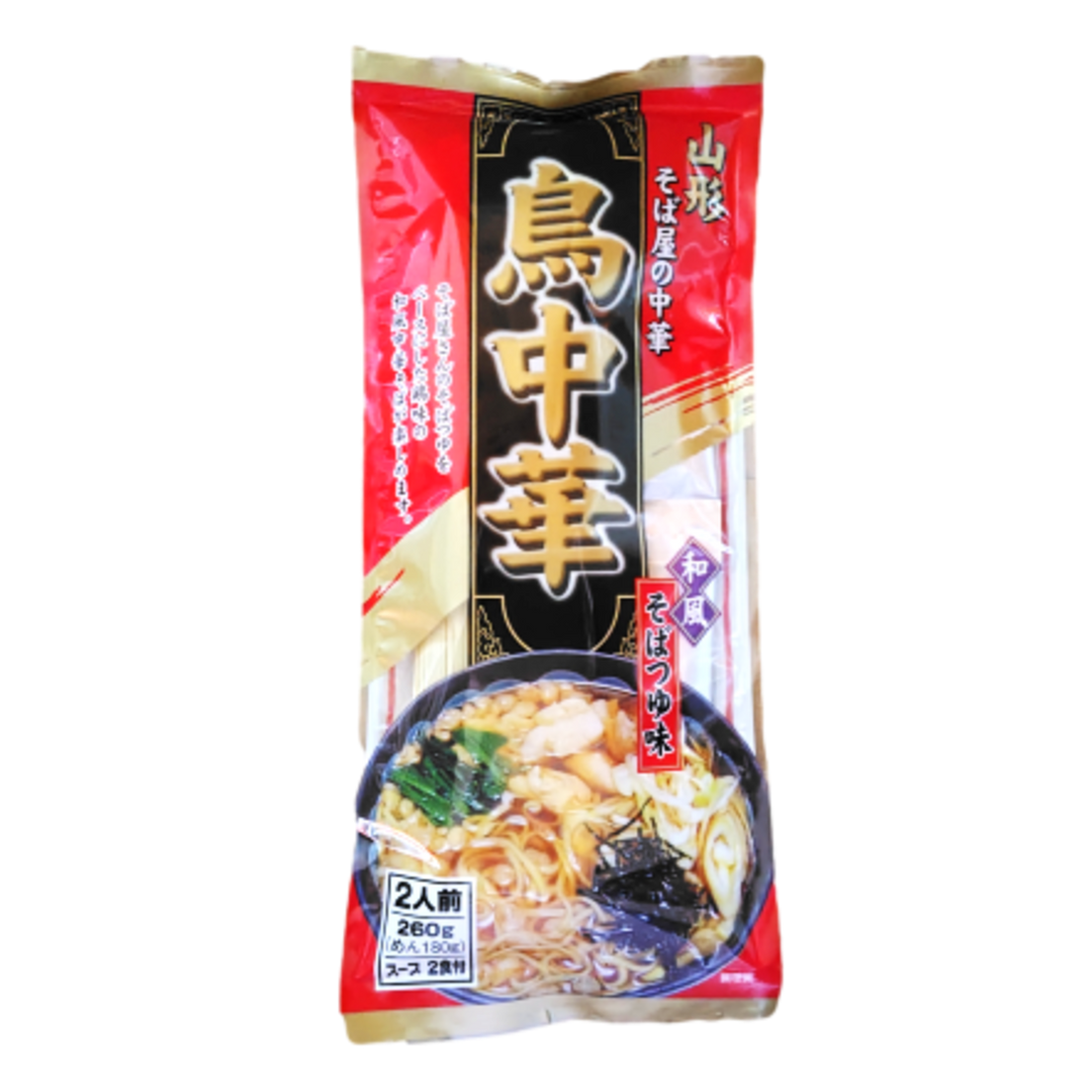 鳥中華 そばつゆ味 2人前 [ネコポス3個可] 山形 そば屋の中華
