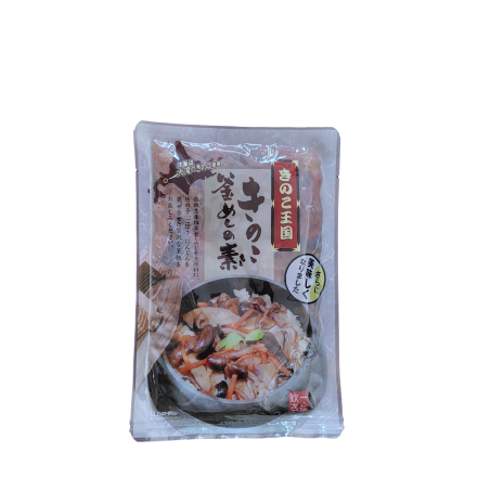 きのこ王国 きのこ釜めしの素 1合炊き [ネコポス8個可] 北海道