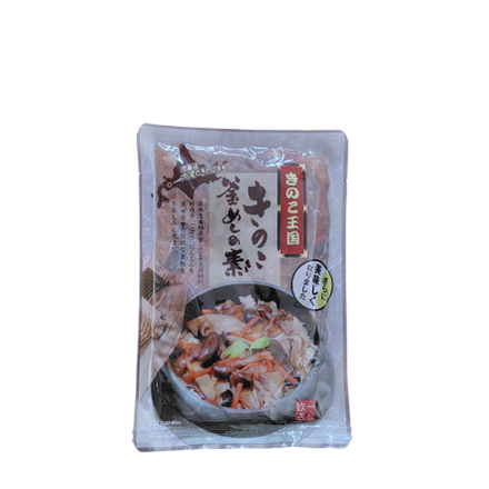 きのこ王国 きのこ釜めしの素 1合炊き [ネコポス8個可]　北海道