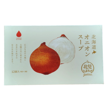 北海道 オニオン スープ 12袋 [ネコポス2個可]　玉ねぎ たまねぎ