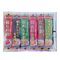きのこ王国 スティックなめ茸6本セット（梅/明太/昆布/焼きにんにく/行者にんにく/なめ茸）