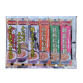 きのこ王国 スティックなめ茸 海鮮6本セット (かに味噌煮込み/かに煮込み/鮭煮込み/うに/昆布/明太)