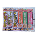 きのこ王国 スティックなめ茸 海鮮6本セット (かに味噌煮込み/かに煮込み/鮭煮込み/うに/昆布/明太)