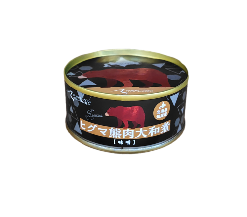 知床産ヒグマ 熊肉大和煮缶 北海道産