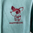 はっぴースウェット はっぴーちゃんが刺繍されたイカしたスウェット/お菓子の王国はっぴーディアーズ