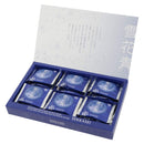 雪のような口どけ！新感覚ショコラ　雪花青 18枚入-お菓子の王国 はっぴーディアーズ