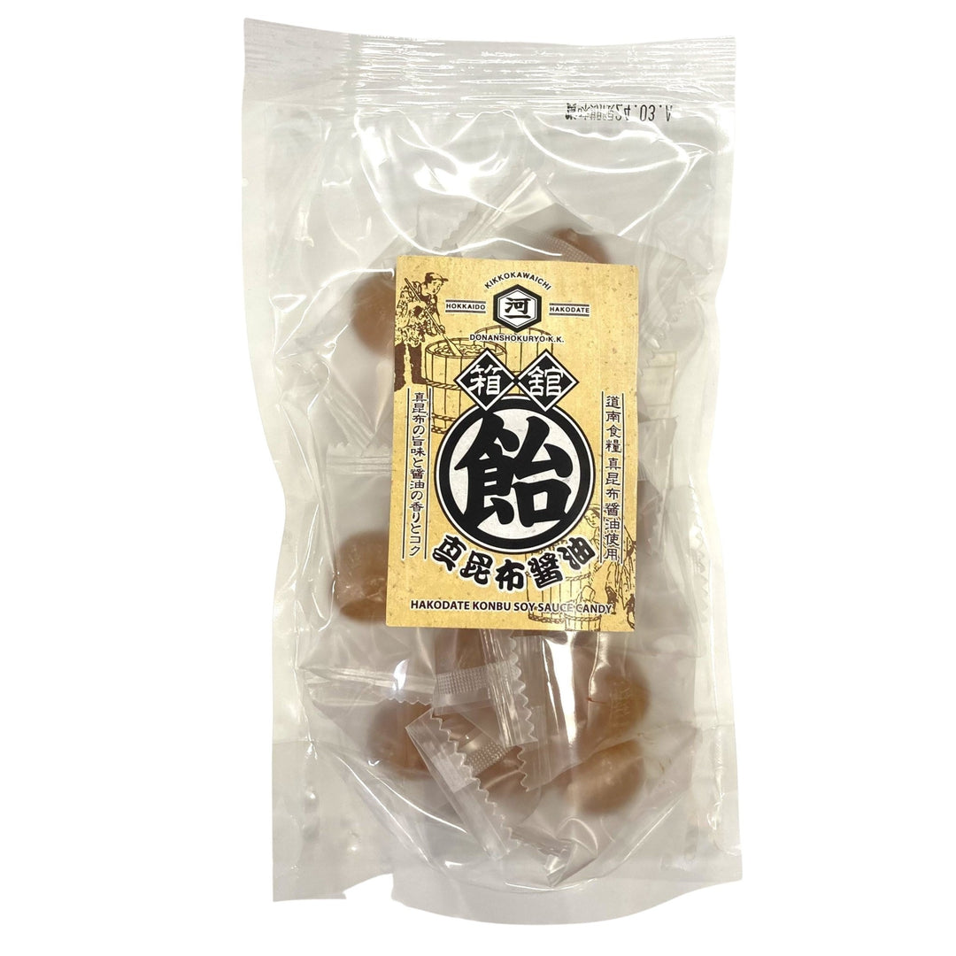 函館真昆布醤油飴 道南食糧 105g - お菓子の王国はっぴーディアーズ