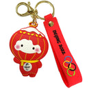 【数量限定品】直輸入品 シュエロンロンシリコンキーホルダー＆ストラップ 2022年北京オリンピック冬季五輪マスコットキャラクター - お菓子の王国はっぴーディアーズ