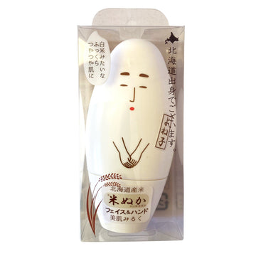 よね子さん 北海道産米ぬか フェイス＆ハンドミルク 30g