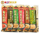 北海道きのこ王国 スティックなめ茸6本セット（梅・明太・昆布・焼きにんにく・行者にんにく・なめ茸） - お菓子の王国はっぴーディアーズ