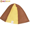 はっぴーサウナハット［ブラウン］-お菓子の王国はっぴーディアーズ