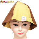 はっぴーサウナハット［ブラウン］-お菓子の王国はっぴーディアーズ